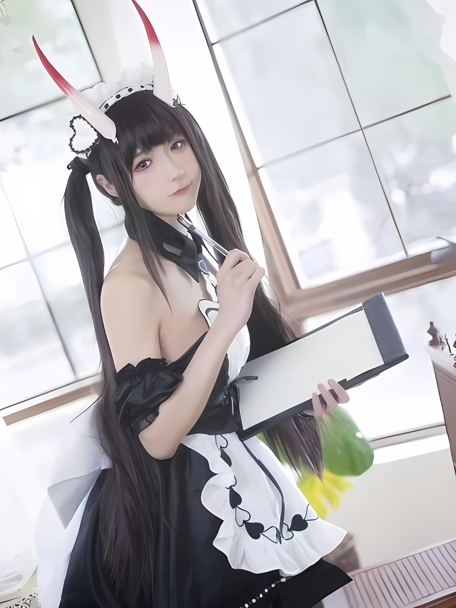 NO.48 1月舰长 能代女仆 Azur Lane Noshiro Maid