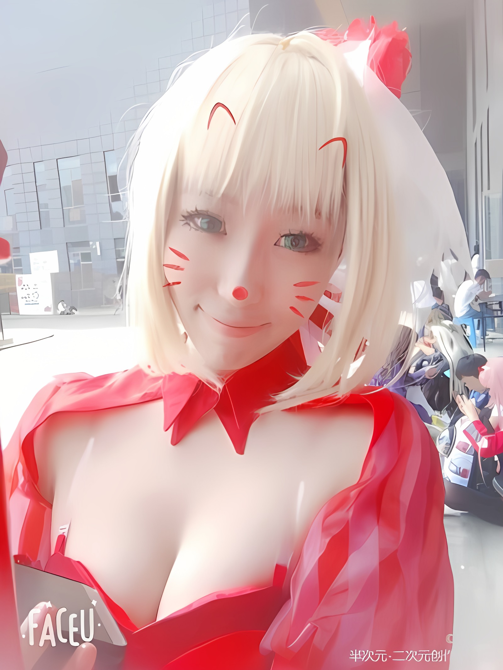 《Fate Extra》Saber红玫瑰礼服 C O S P L A Y